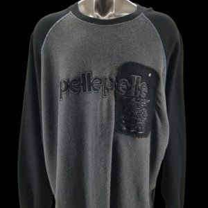 Vintage Marc Buchanan Pelle Pelle Spellout Sweater Size 4XL Streetwear Chenile